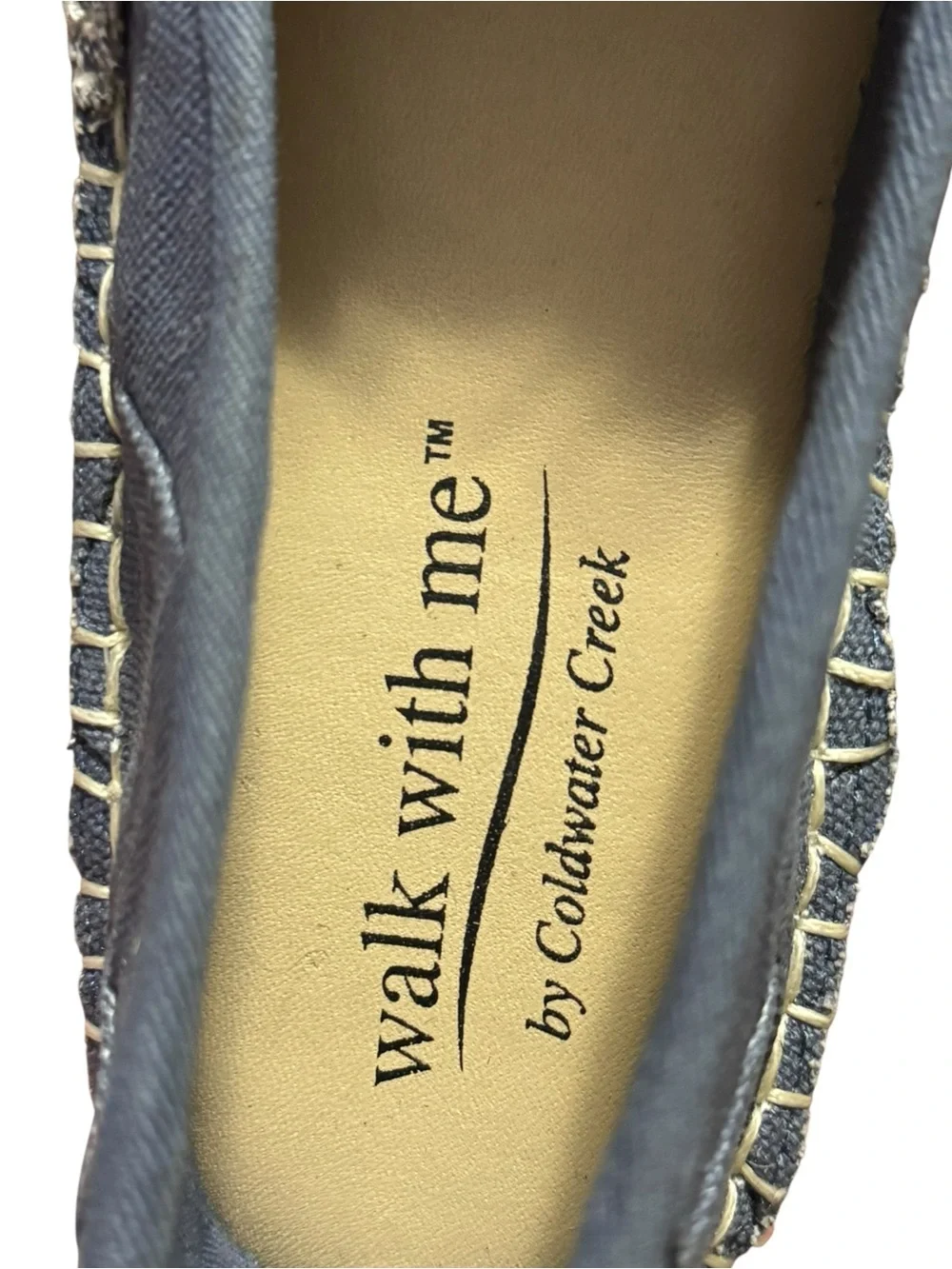 Coldwater Creek handmade espadrilles